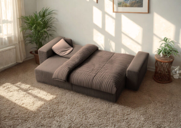 Duża elegancka sofa rozkładana PAS - obrazek 2