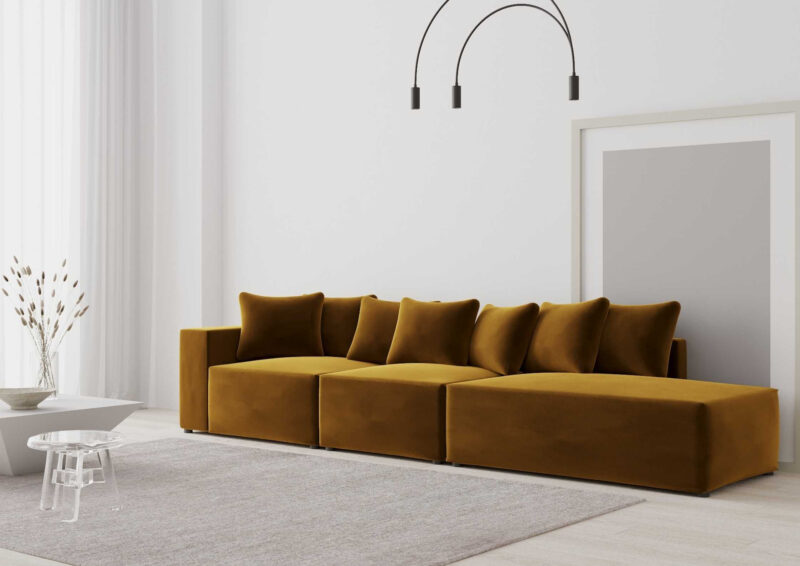 Duża sofa modułowa SUGOI Lewostronna