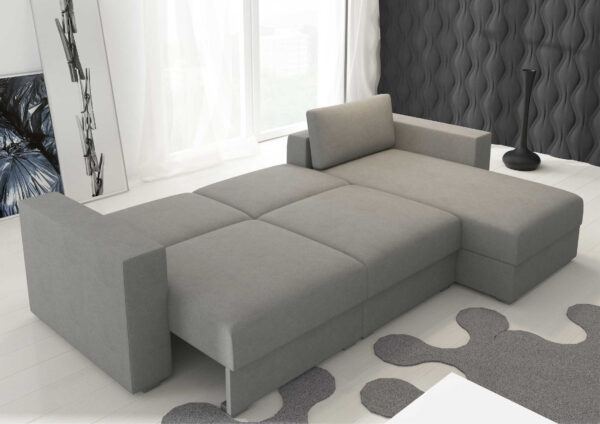 Duży narożnik modułowy z funkcją spania do salonu LIFE - obrazek 3