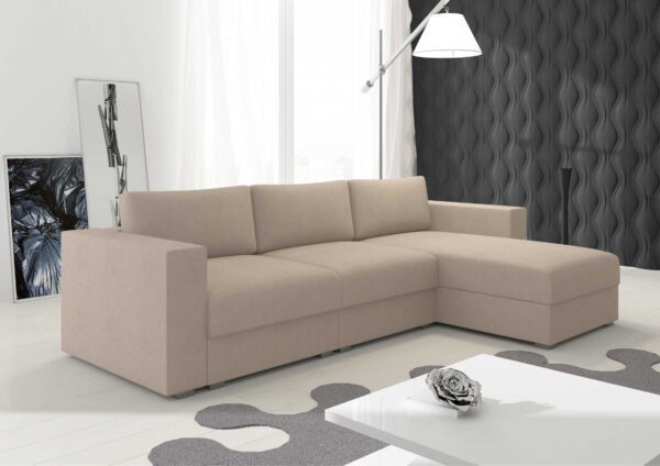 Duży narożnik modułowy z funkcją spania do salonu LIFE - obrazek 5