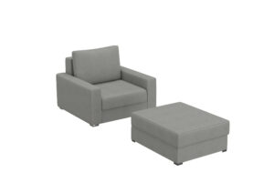 Fotel z funkcją spania ARLO PUFA salon