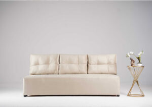 Kanapa rozkładana z pikowanymi poduszkami PONO sofa z funkcją spania