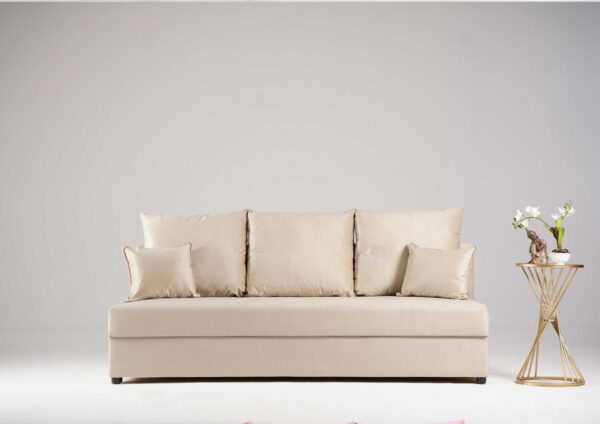 Klasyczna prosta sofa rozkładana Paco - obrazek 5