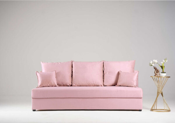 Klasyczna prosta sofa rozkładana Paco - obrazek 6