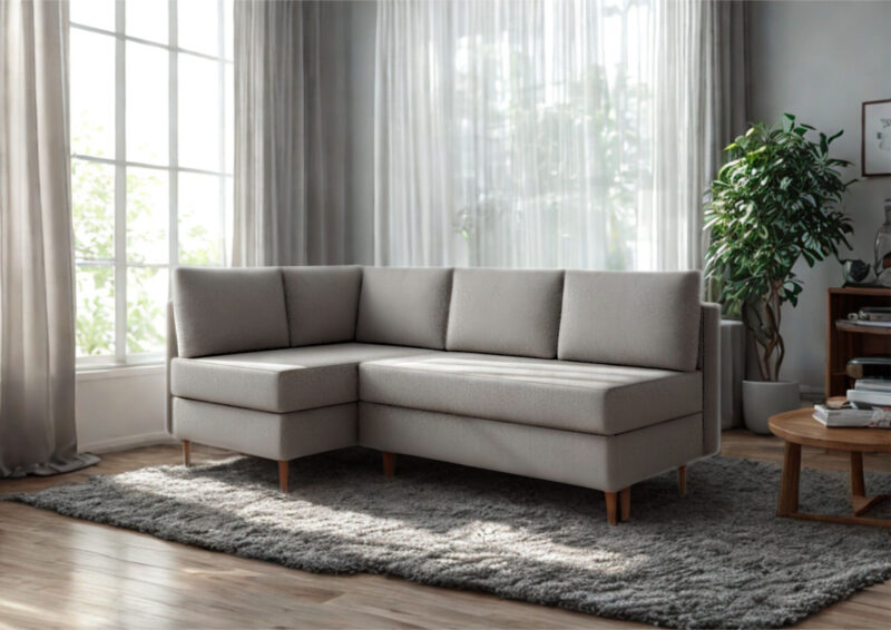 Lewa rogówka rozkładana PRATO narożnik rozkładany