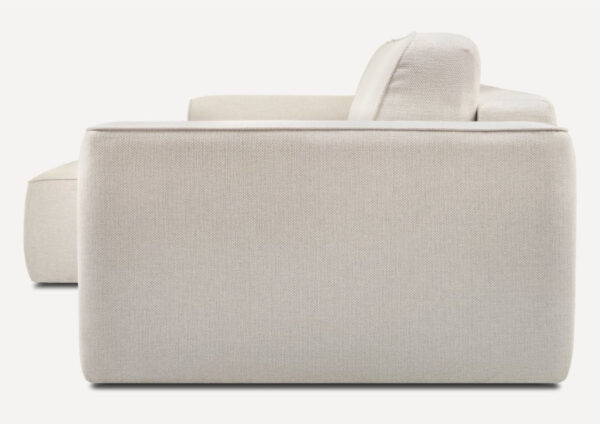 Lewy designerski narożnik rozkładany w stylu loft KOMA - obrazek 6