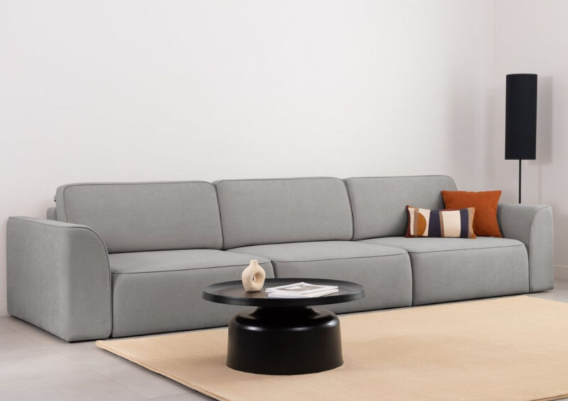 Loftowa designerska duża sofa rozkładana Koma