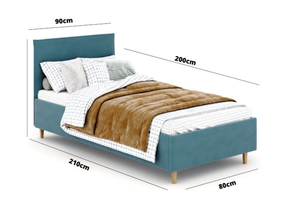Łóżko dziecięce KALI 80x200 łóżko młodzieżowe - obrazek 4