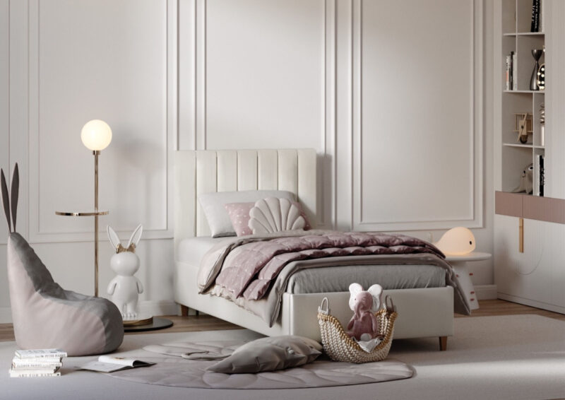 Łóżko dziecięce MINULI 90x200 łóżko młodzieżowe