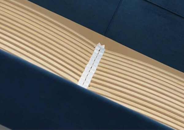 Łóżko tapicerowane BELMONDO 180x200 w stylu skandynawskim - obrazek 2