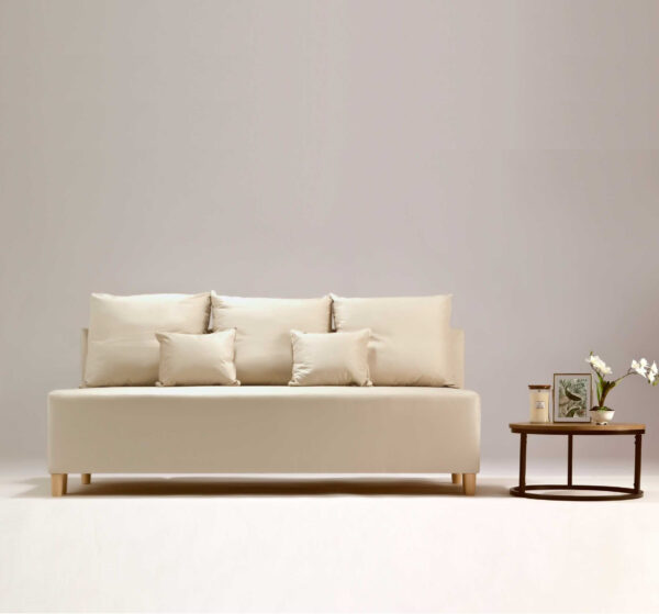 Mała skandynawska sofa rozkładana NYX - obrazek 5