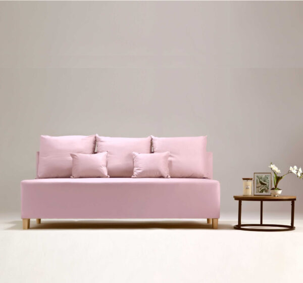 Mała skandynawska sofa rozkładana NYX - obrazek 6