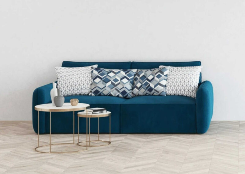 Mała sofa modułowa z przeszyciami Vinci SMALL