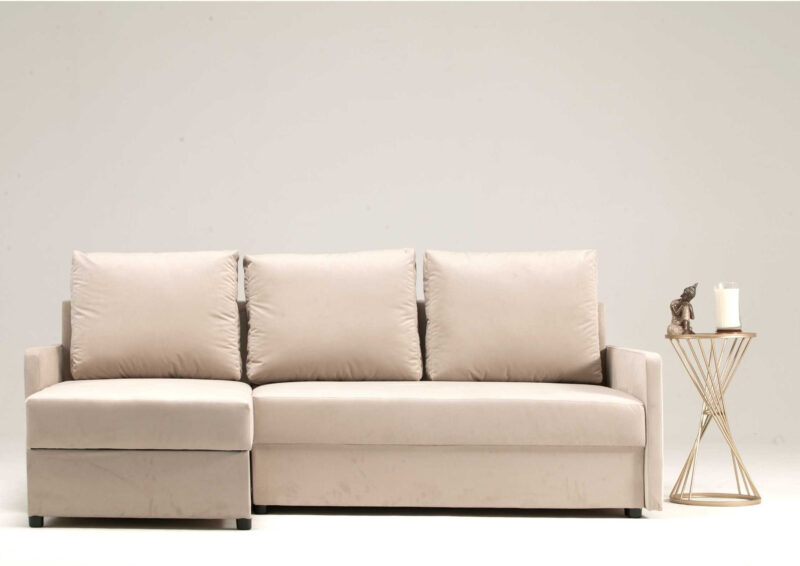 Mały Narożnik rozkładany ARKADIA rogówka kanapa