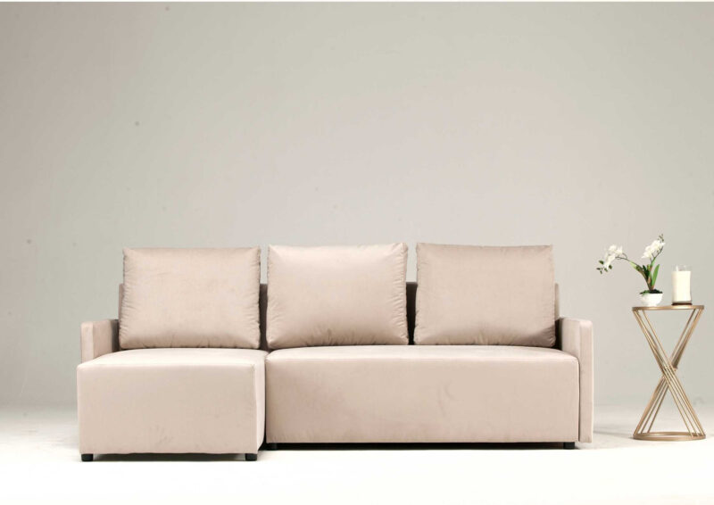 Mały rozkładany narożnik PARMA mała rogówka z funkcją spania