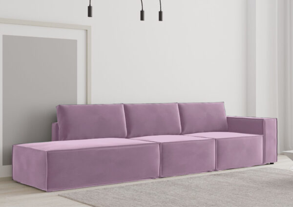 Modułowa sofa Goia z szwem zewnętrznym PRAWA - obrazek 5