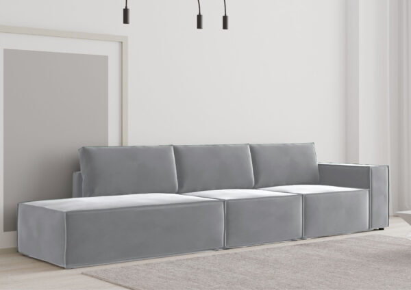 Modułowa sofa Goia z szwem zewnętrznym PRAWA - obrazek 6