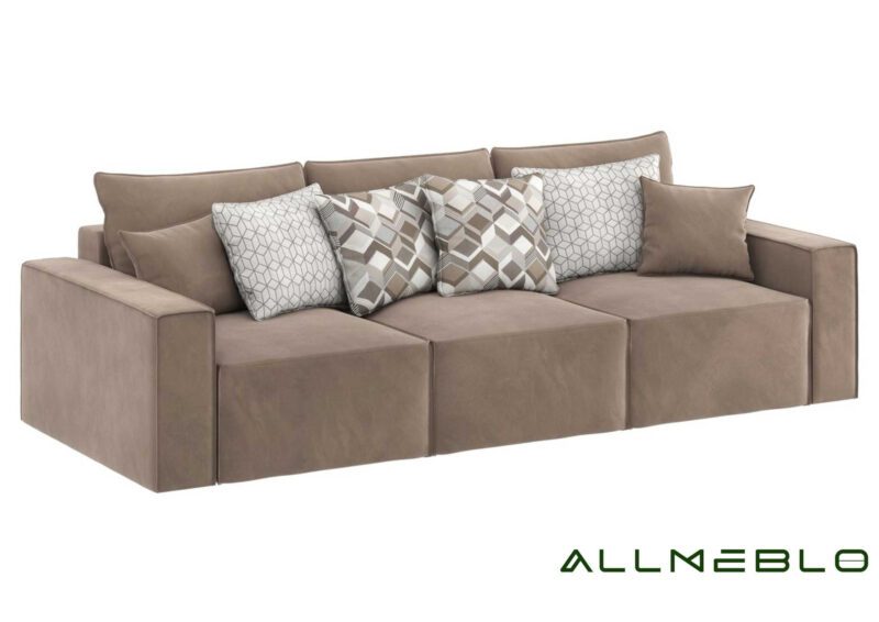 Modułowa sofa Sens szew angielski z funkcją spania