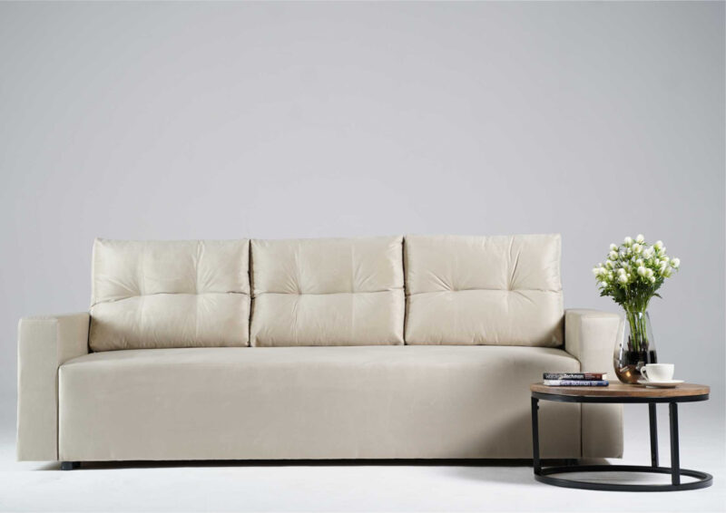 Nowoczesna skandynawska sofa rozkładana BONO