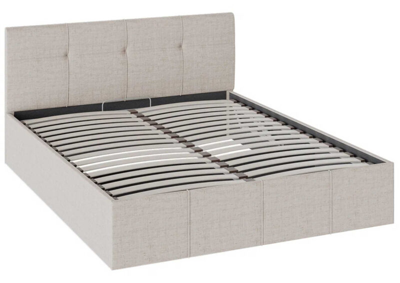 Pikowane łóżko tapicerowane Miele 120x200