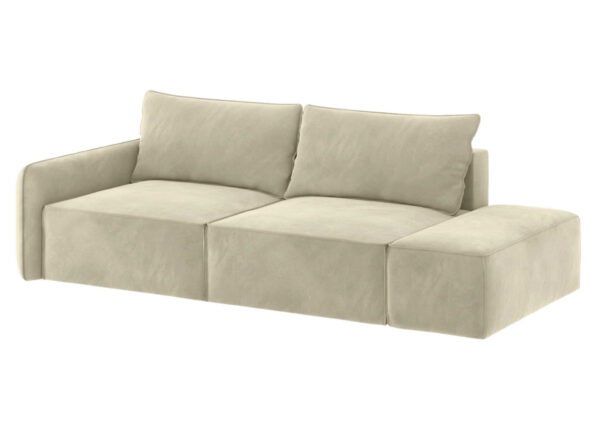 Prawa sofa Vinci 2 z funkcją spania Szew angielski - obrazek 5