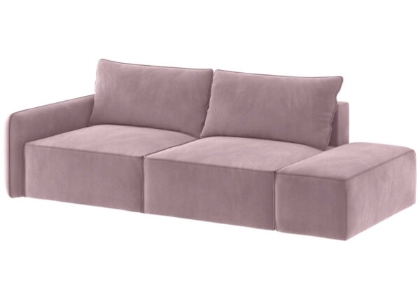 Prawa sofa Vinci 2 z funkcją spania Szew angielski - obrazek 6