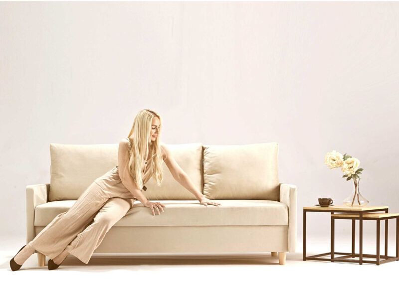 Skandynawska kanapa z pojemnikiem AROSA