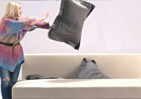 Skandynawska sofa z funkcją spania BEVER - obrazek 4