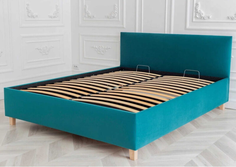 Skandynawskie łóżko do sypialni Soft 120x200