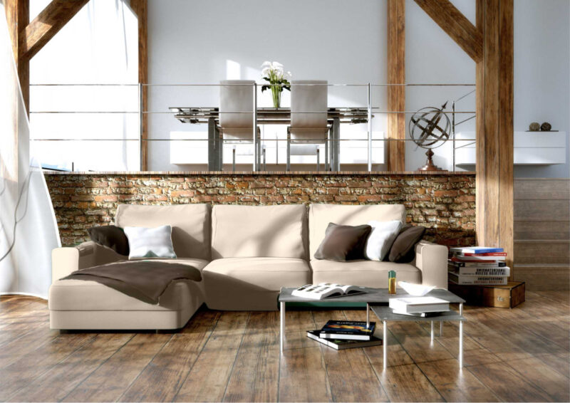 Uniwersalny mały narożnik Daily Kanapa narożna z funkcją spania